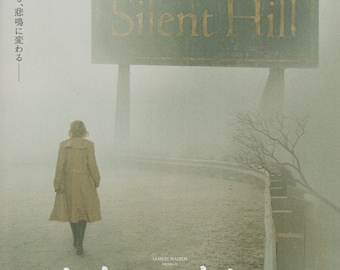 Silent Hill 2006 Christophe Gans Japanese Chirashi Mini Movie Poster B5