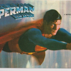 Superman I 1978 Christopher Reeve Japanische Original Kinokarte Stub