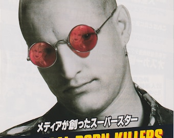 Natural Born Killers 1994 Oliver Stone Japanese Chirashi Movie Poster Flyer B5