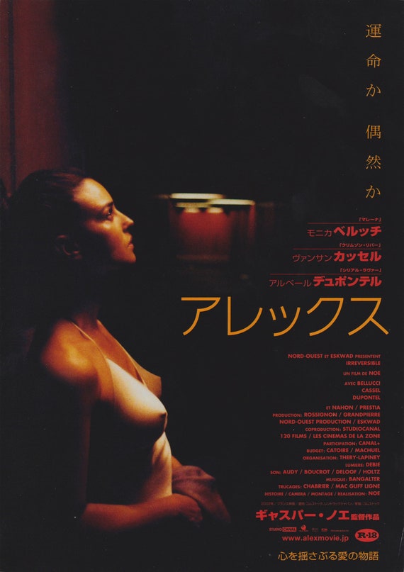 Irréversible 2002 A Gaspar Noé Japanese Chirashi Movie Poster Flyer B5