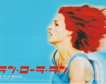 Run Lola Run 1998 Tom Tykwer Japanese Chirashi Movie Poster Flyer B5