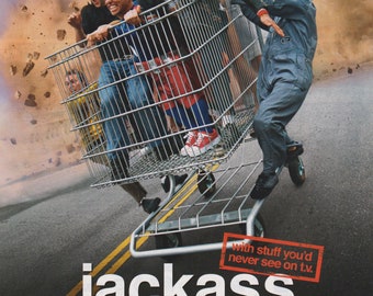 Jackass: the Movie 2002 Jeff Tremaine Japanese Chirashi Movie