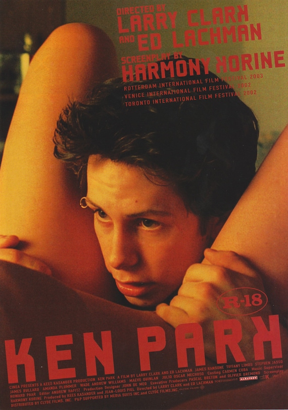 Ken Park 2002 B Larry Clark Japanese Chirashi Movie Poster Flyer B5