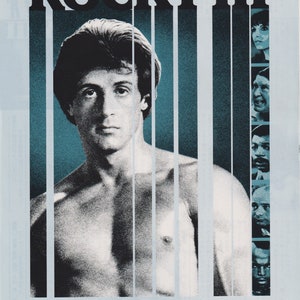 Rocky III 1982 B Sylvester Stallone Japanese Chirashi Movie Poster Flyer B5