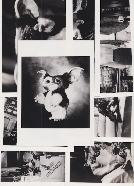 Gremlins 2 1990 Vintage Official Movie Film Stills Set of 9 Photographs