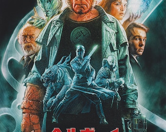 Hellboy 2004 Guillermo Del Toro Japanese Chirashi Movie Poster Flyer B5