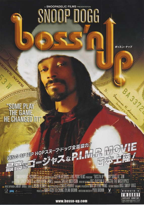 Boss'n Up 2005 Vintage Original Japanese Movie Flyer (Poster Size B5)