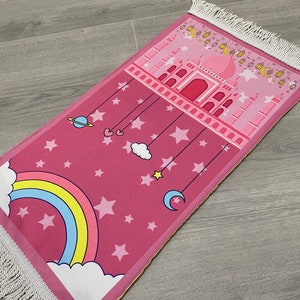 Children's Personalised PRINTED Prayer Mat MINI 75cmx35cm Babies & toddlers image 8