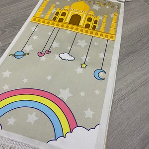 Children's Personalised PRINTED Prayer Mat MINI 75cmx35cm Babies & toddlers image 7