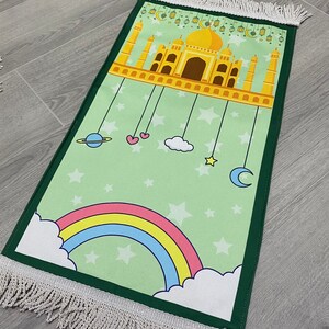 Children's Personalised PRINTED Prayer Mat MINI 75cmx35cm Babies & toddlers image 10