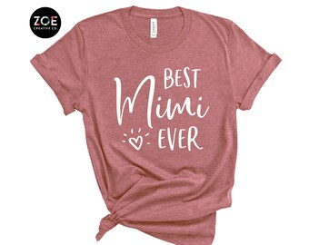 Mimi Shirt, Mimi Tee, Mimi Gift, Pregnancy Announcement Grandparents, New Mimi Shirt, Mimi Squad Grandma Shirt Mimi Tshirt, Gift for Grandma