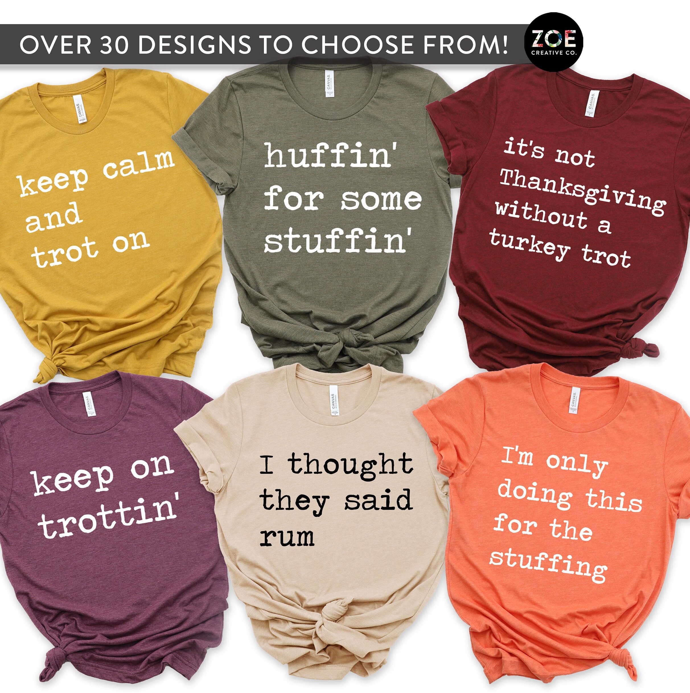 Funny Turkey Trot Shirts Huffin For Some Stuffin Shirt Running Turkey Shirt Athletic Turkey Trot T-Shirt Thanksgiving Marathon Family Trot