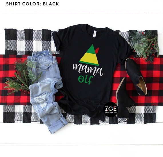 Mom elf pajamas Clearance