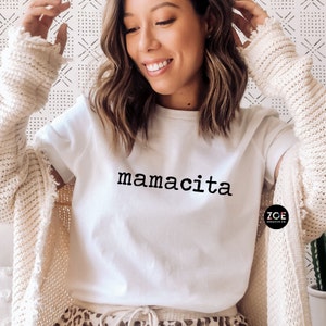 Mamacita Tshirt, Cute Mamacita Shirt for Moms, Cinco De Mayo Mom Shirt, Funny Mom Cinco De Mayo Shirt, Mamacita Mother&#39;s Day Shirt for Mom