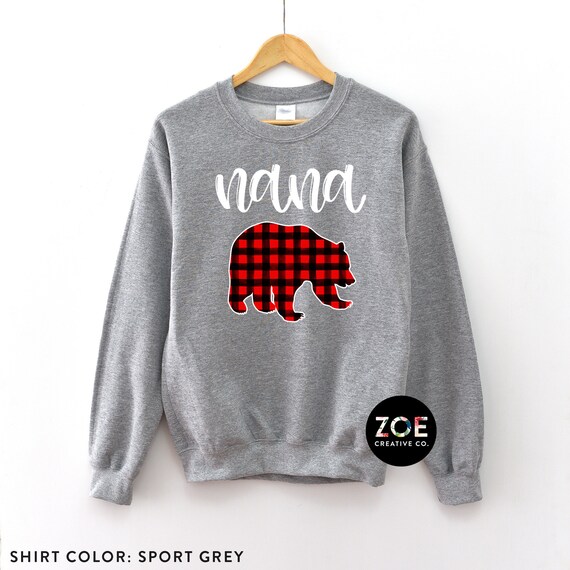 Nana bear sweatshirt Clearance
