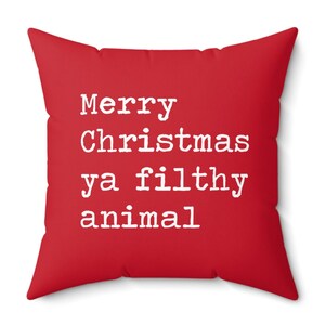 FILTHY ANIMAL PILLOW – breathe at home