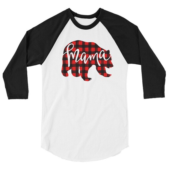 Mama Bear Buffalo Plaid Shirt Mama Bear 