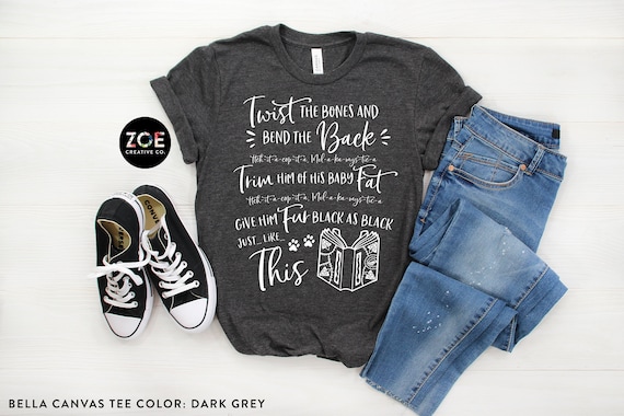 Thackery Binx Spell Hocus Pocus Shirts Twist the Bones and Bend
