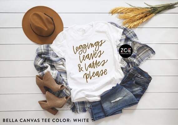 Fall Shirts | Leggings Leaves Lattes | Fall Is My Favorite Shirt | Fall Shirts Women | Cute Fall Shirts | Fall Tshirt Fall Tee | Sweatshirt