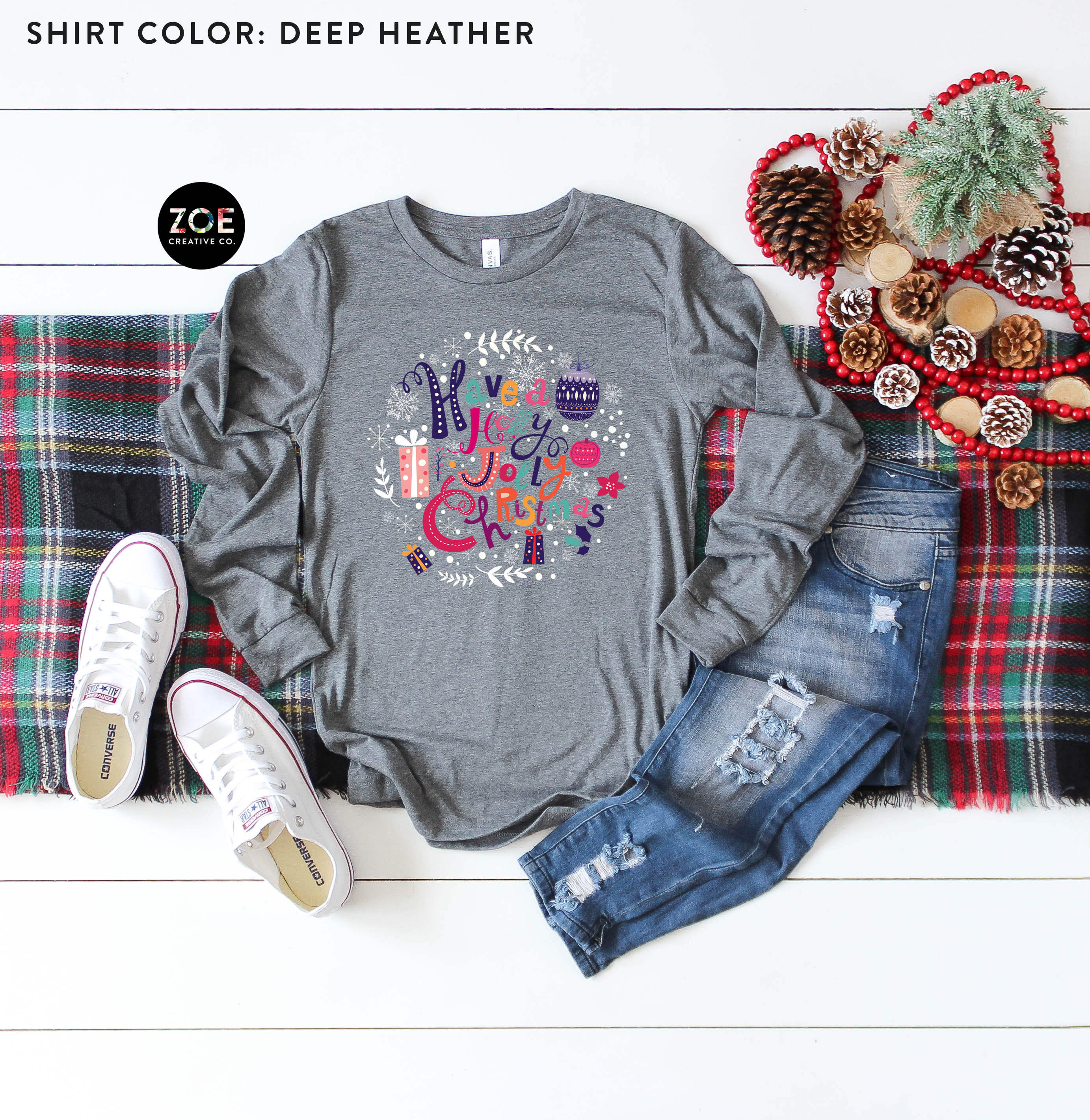 Women Christmas Sweatshirt Blouse 3D Hobbyhorse Funny Printed Long Sleeve Pullover T Shirt Top