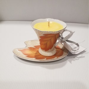 Teacup Candle - Handpoured Soy Candle - small - Citrus Fusion - Made in Australia