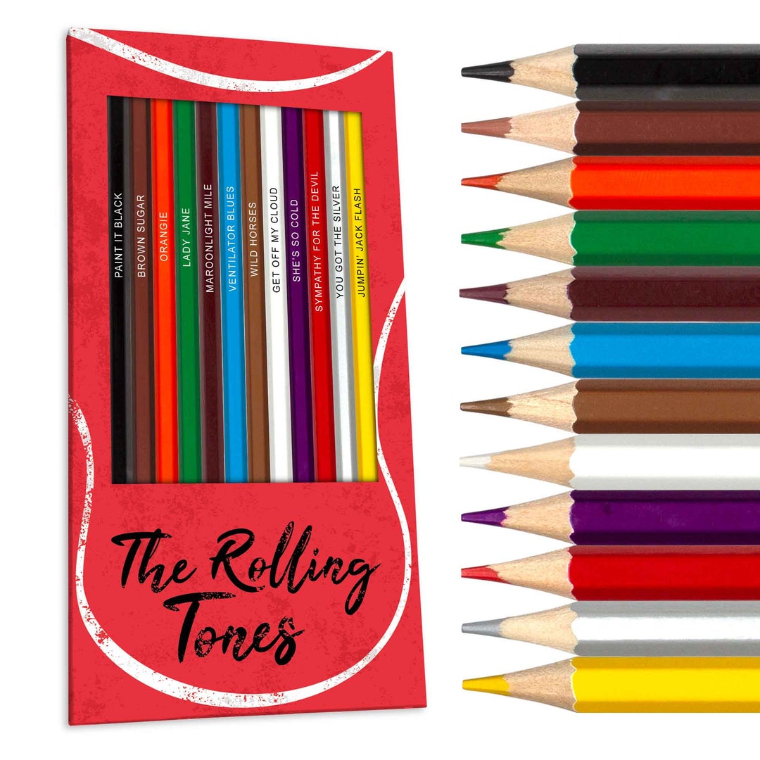 The Colours Colored Pencils for Fans of The Beatles