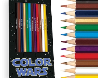 Color Wars Colored Pencils Set