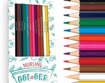 Nurse Colors - Nursing-Themed Colored Pencils