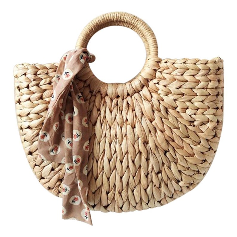 rattan handbag