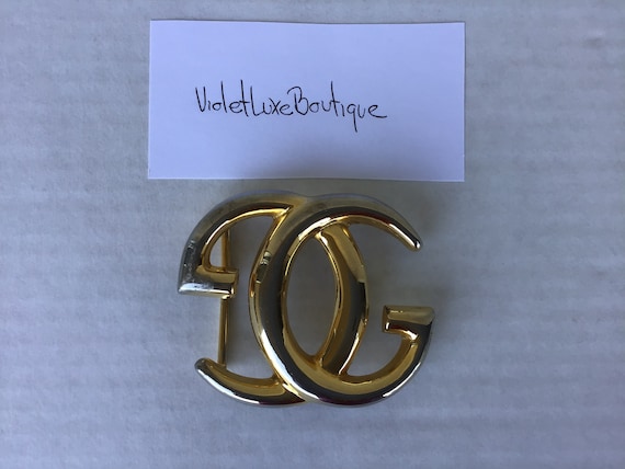 Authentic Vintage Gucci ‘80s GG Buckle Used - image 5