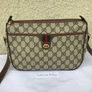 Buy Free Shipping GUCCI Gucci Old Gucci Vintage GG Logo Hardware Sherry  Line Leather Shoulder Bag Pochette Brown 29661 from Japan - Buy authentic  Plus exclusive items from Japan