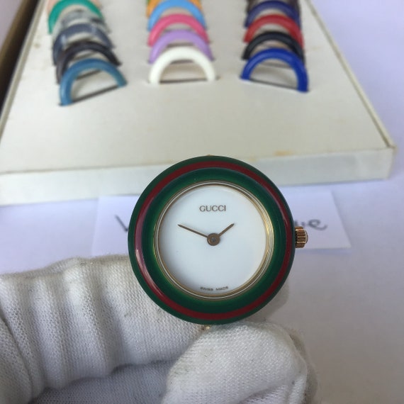 Rare 1990’s Vintage Gucci 11/12.2 Interchangeable… - image 3