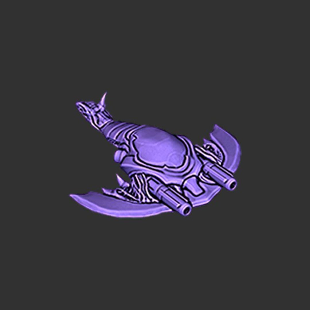 Uiar Terra Conflict: Oq'uiar Short Range Fighter 2 - Etsy