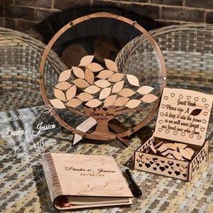Rustic family tree, Rustic guest book, Guest book for wedding, Wedding sign guest book, Guest book wedding, Personalized tree guest book