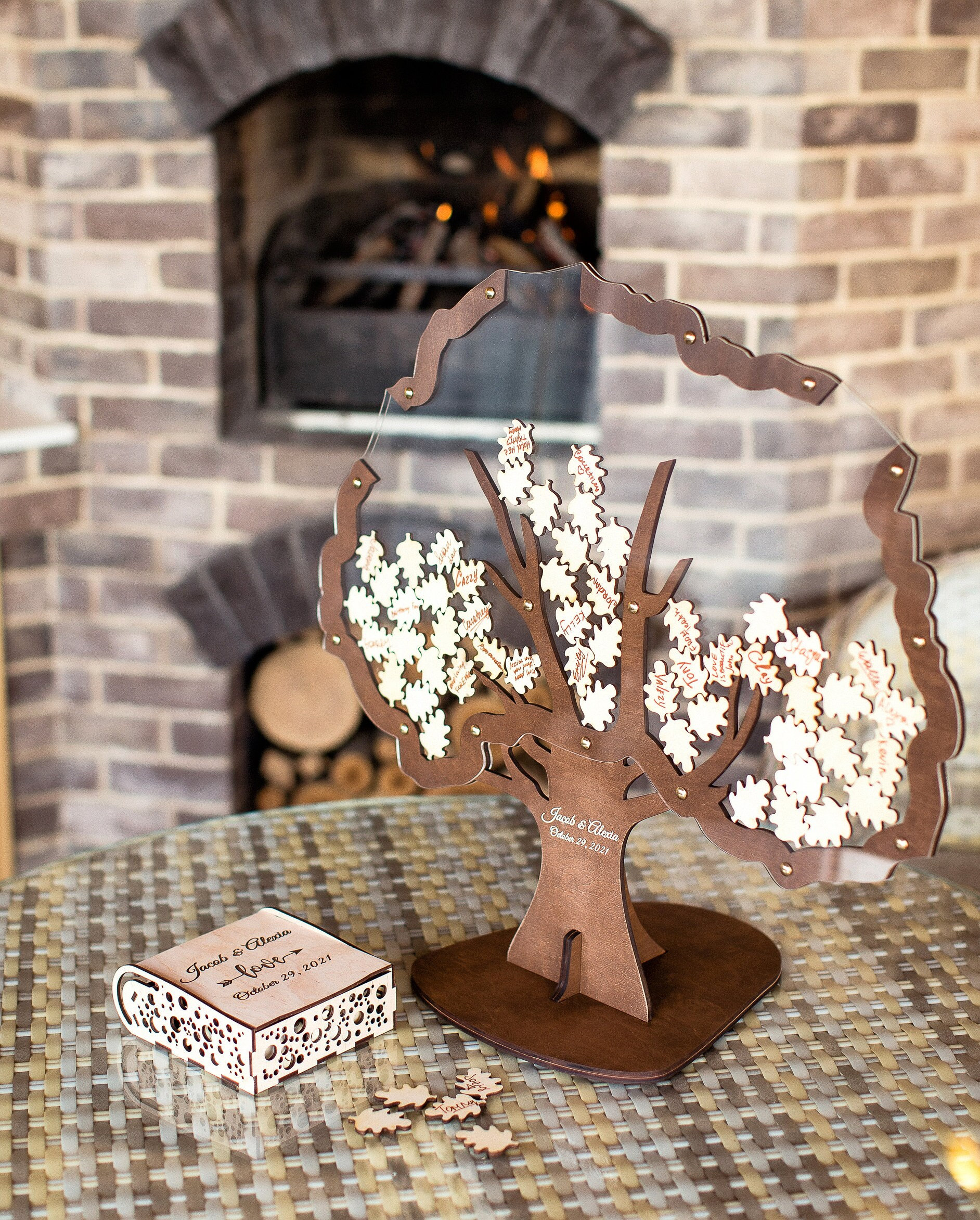 Acrylic Tree Guest Book