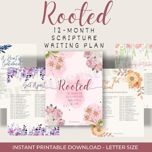 2025 Scripture Writing Plans | PRINTABLE