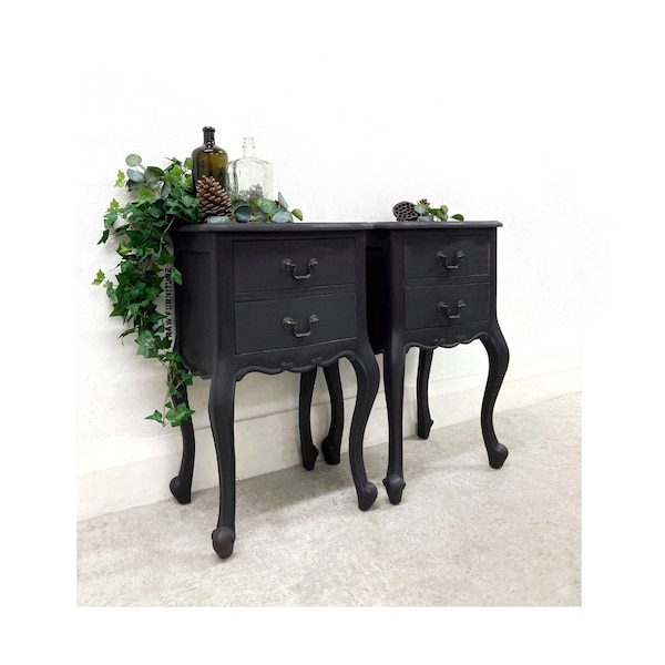 Pair of Bedside Tables Etsy UK