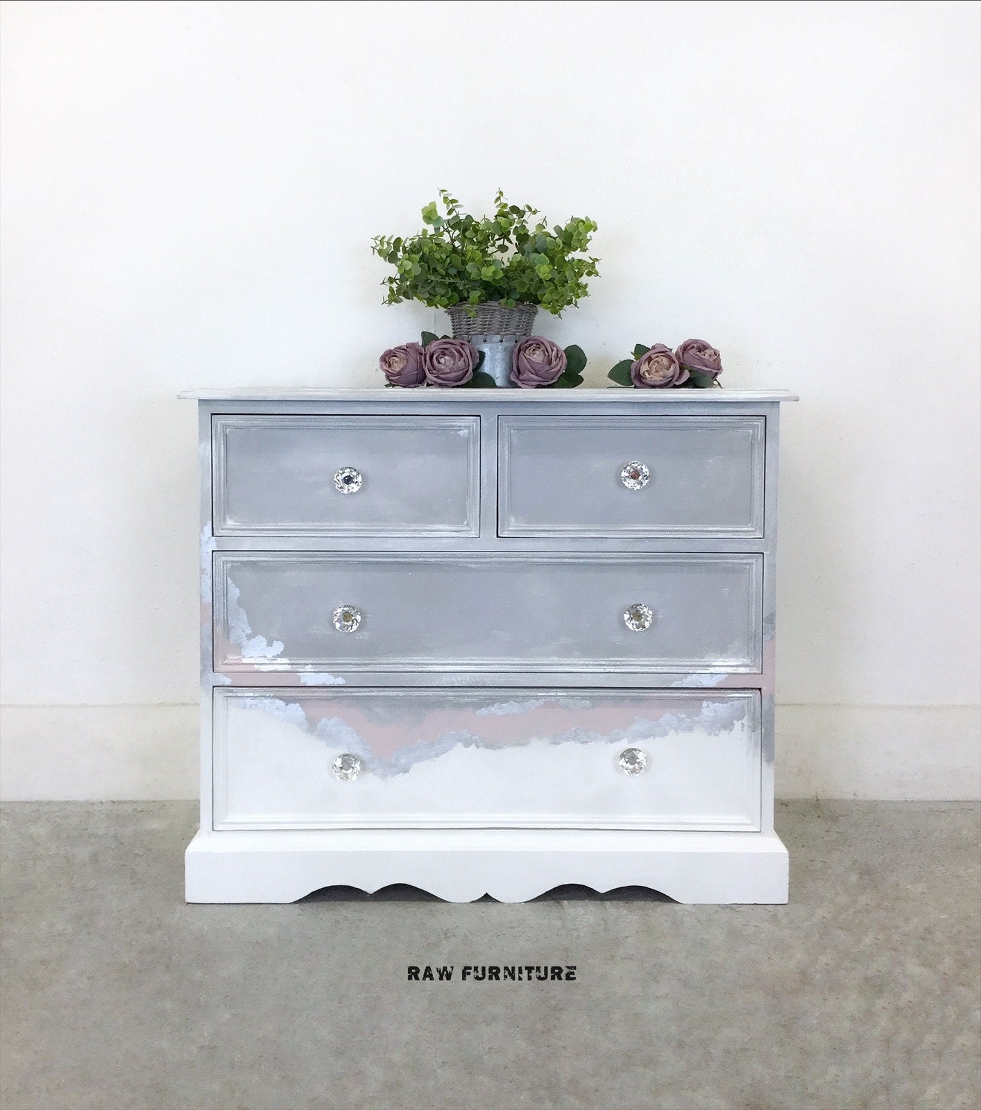 Basic white dresser best sale