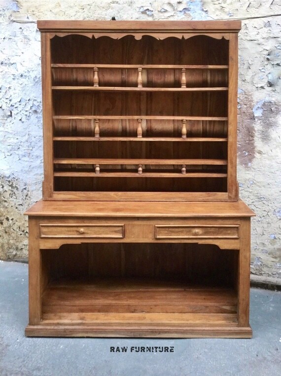 Sold Handmade Indonesian Sheesham Welsh Dresser Kitchen Etsy
