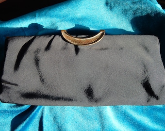 Vintage Black Clutch Purse