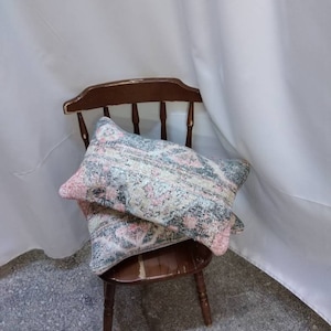 regalos para mamá Twin tirar alfombra de almohada pequeña, almohada turca lumbar vintage oushak, cojín de cubierta de lana, almohadas de 12x20inc almohada de lanzamiento. 50x30cm