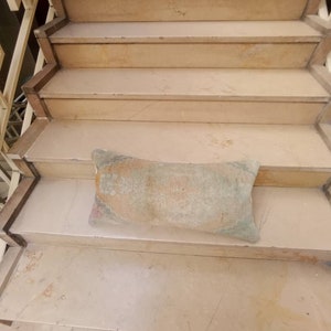 70 * 35cm tirar alfombra de cojín lumbar Almohada oushak turca vintage, cojín de funda de lana, almohadas decorativas almohada de tiro