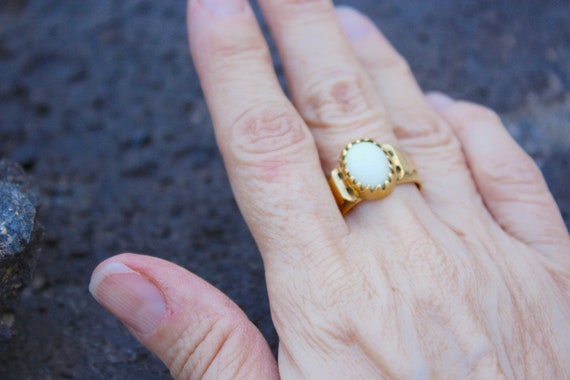 Antique 22K Ring, Antique Gold Ring, Victorian Ri… - image 3