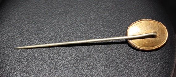 Antique Cameo Stick Pin, Victorian Stick Pin, Vin… - image 9