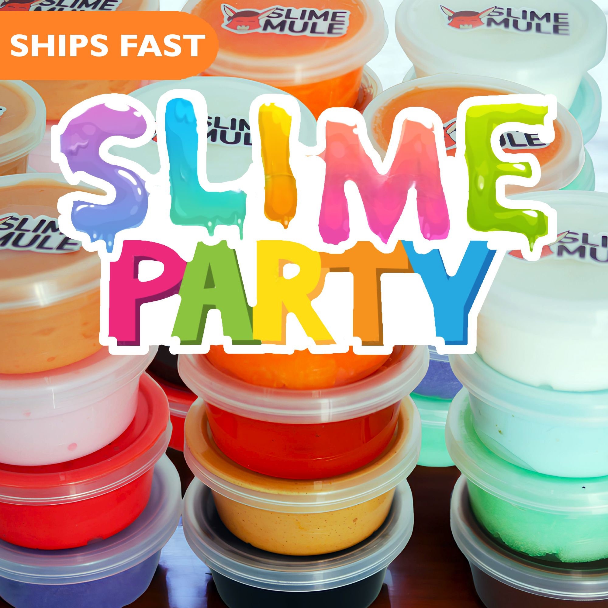 Slime Birthday Theme Party Decoration