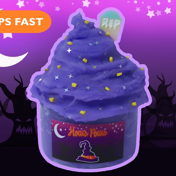 Hocus Pocus Slime - Kit de slime fantasmagorique d'Halloween - Slime Wick, Air Wick, Witches Brew, Punch Slime Drink