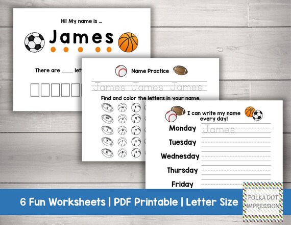 my personalized name writing worksheets daily practice name etsy india