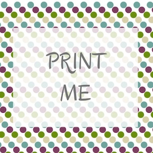 Print Me | Printed Service for My Printables | Printed Children Learning Worksheets | Printed Chore Chart & More PDI SKU S00001
