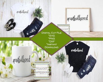 SVG sin complicaciones para camisetas, bolsos, vasos y más / SVG descargable al instante / SVG para camisetas / SVG para vasos / PDI SKU D00003