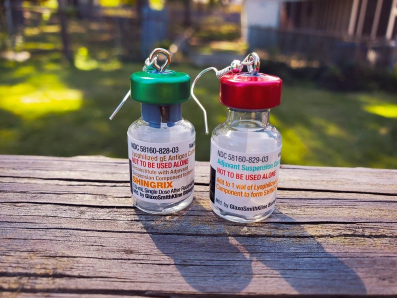 Vial earrings Etsy